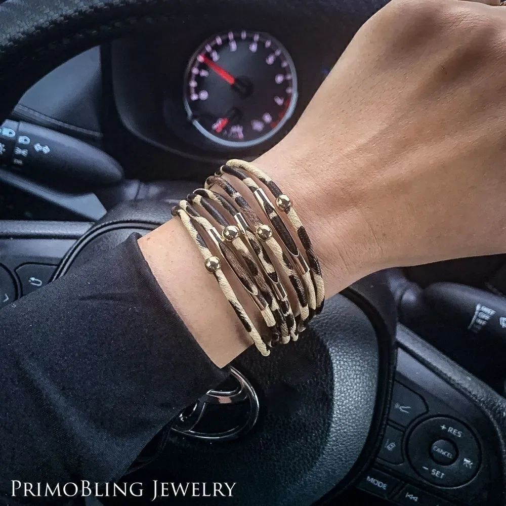 Leopard Print Bracelet   - Picture 2 of 3